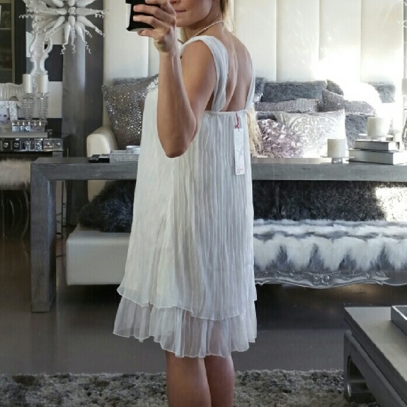 WAS $34SUMMER SALECHIC PLATED DRESS/TOP - Picture 3 of 4