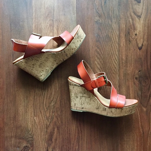 Burnt Orange Wedges