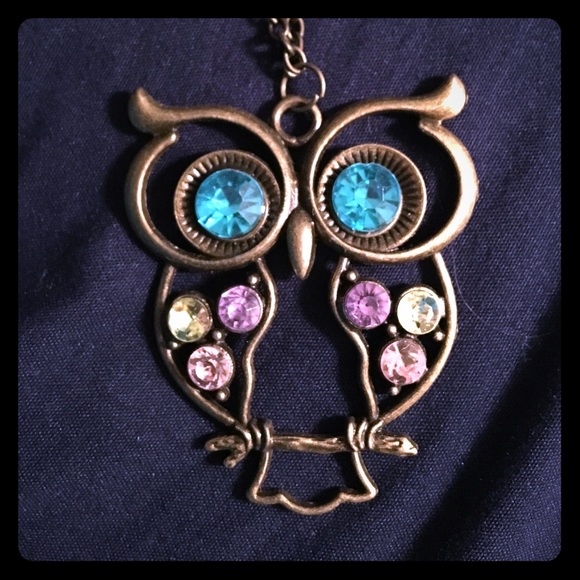 Adorable owl necklace