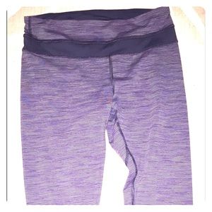 Lululemon short leggings purple