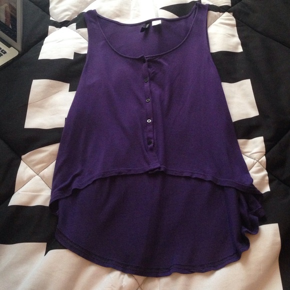 H&M high low tank