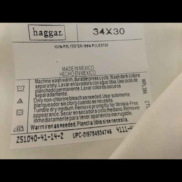 Men's Cool 18 - Haggar Pants - Picture 4 of 4