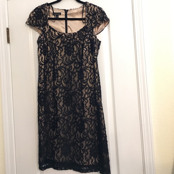Black lace dress new