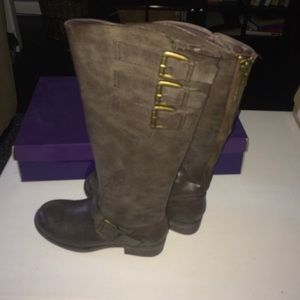 Taupe madden girl boots