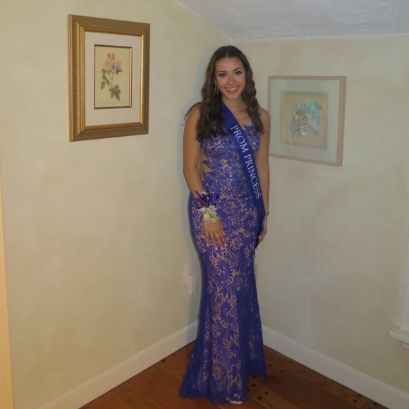 PERIWINKLE PROM DRESS!!!