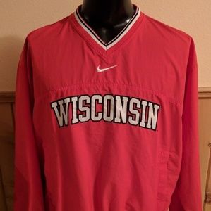 Nike Wisconsin Badgers Pullover Men's Medium