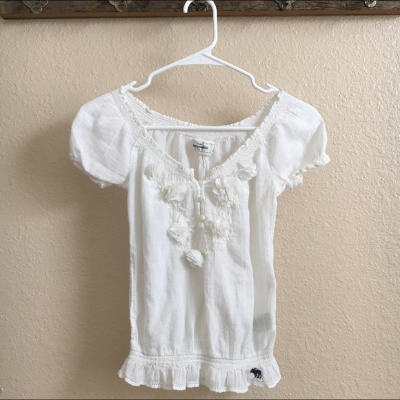 abercrombie kids detailed top