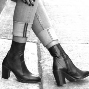 Topshop Magnificent Sock boots
