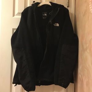 BLACK XL Women's North Face Denali Zip-Up