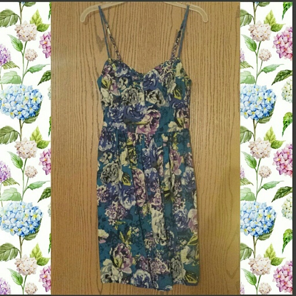 Floral print dress