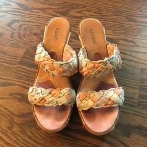 Kenzie patchwork wedges size 9