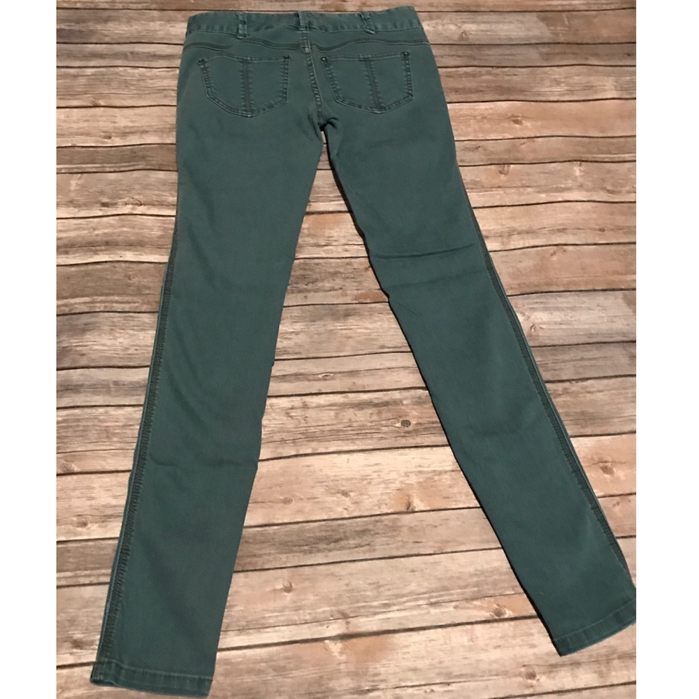 Free People Green Skinny Jeans - Picture 4 of 6