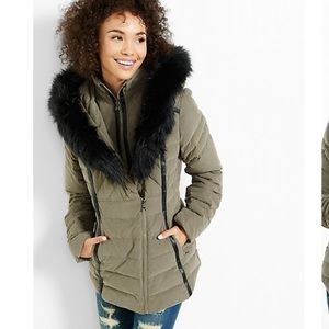 Express Minus the Leather Puffer