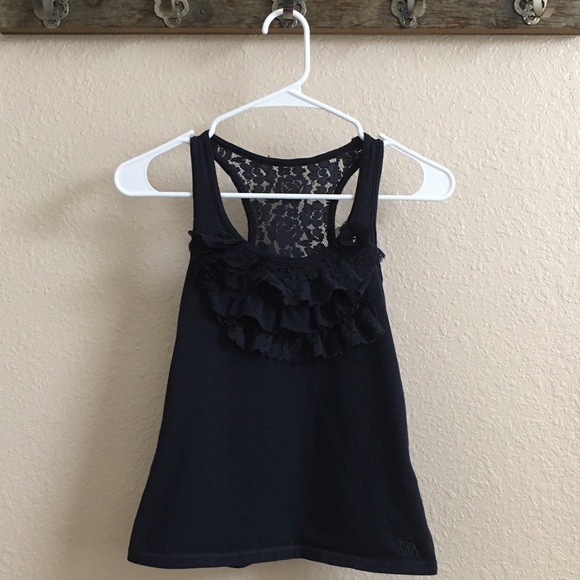 abercrombie kids racerback lace top