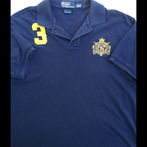Ralph Lauren Men's 3 Sleeve Polo Shirt