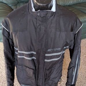 Arctiva Tracker Snowmobile Jacket Black Large