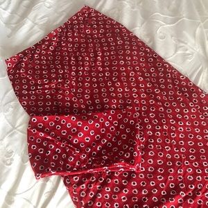 Brandy Melville 2Pc Bandeau & Maxi Skirt Set