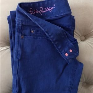 Lilly Pulitzer Worth Straight Jeans - never worn!
