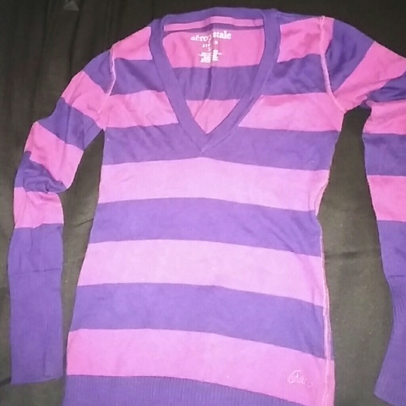 Pink and purple sweater - Picture 1 of 3