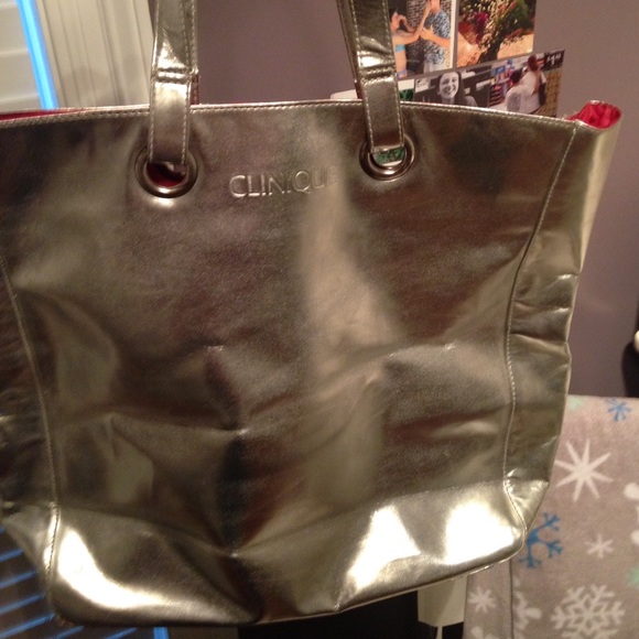 clinique tote and bag💗