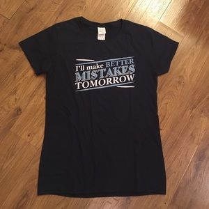 Navy Blue Graphic Tee