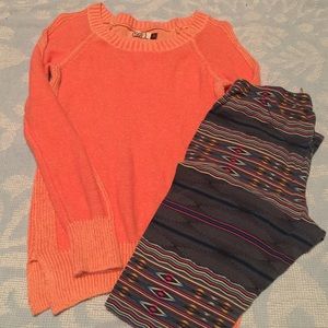 Salmon colored sweater