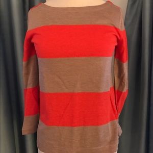 J. Crew Long-Sleeve Striped Crewneck
