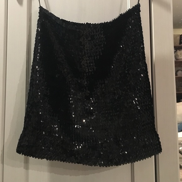 Free People Sequin Tube Top M/L - Picture 1 of 4