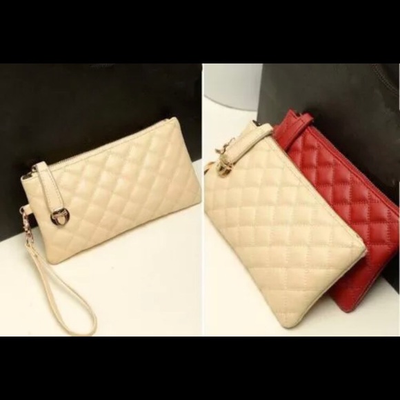 New Womans Lady Soft Leather Clutch Wallet Handbag