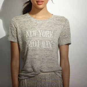 Madewell 'linen New York New York tee'!