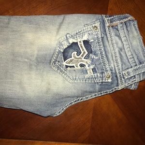 Super cute distressed Jacklyn Rock revivals jeans!