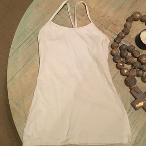 Lululemon white racerback tank. Size 4