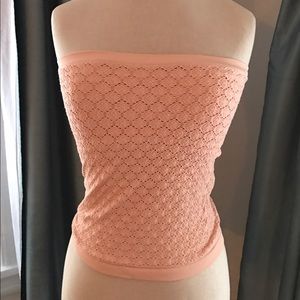 Free People Honeycomb Textured Tube Top