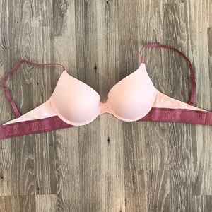 Pink wear-everywhere bra