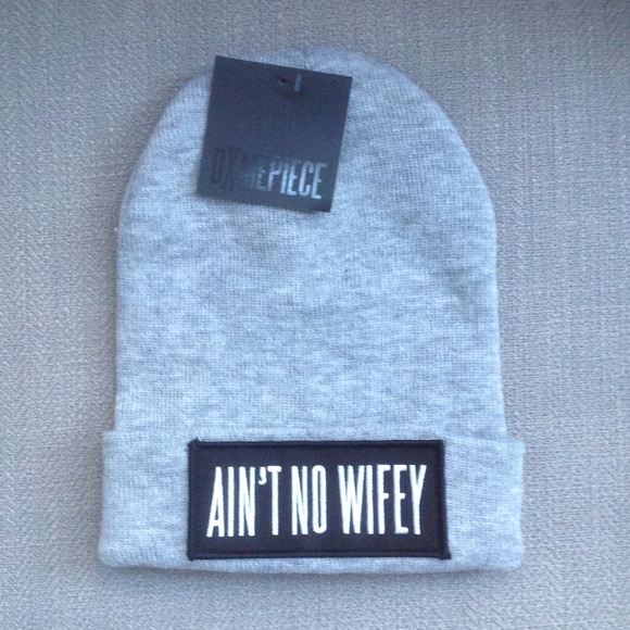 DIMEPIECE Beenie - Grey "Ain't No Wifey"