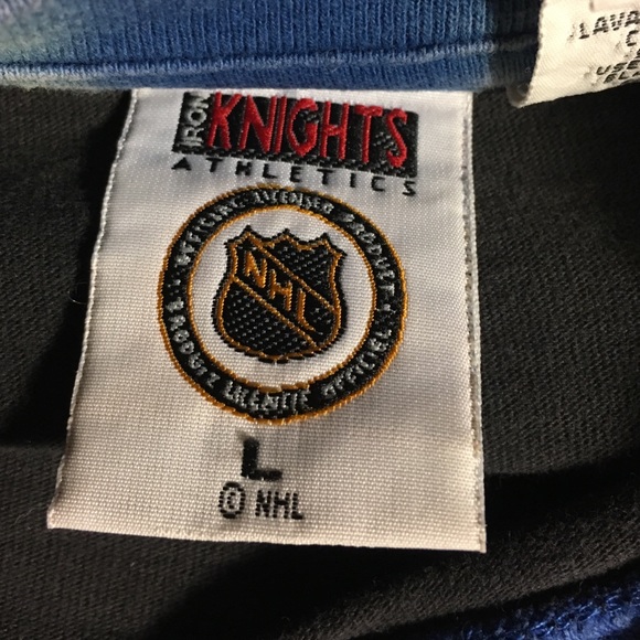 Vintage Tampa Bay Lighting 3/4 Sleeve NHL Shirt - Picture 4 of 4