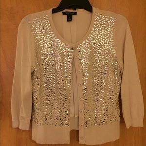 Sequin short sweater