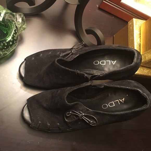 ALDO Peep Toe Booties - Picture 2 of 4