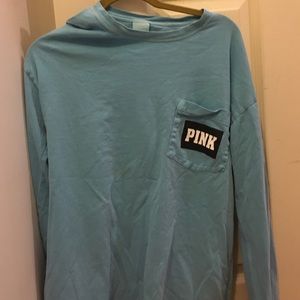 Long sleeve pink shirt