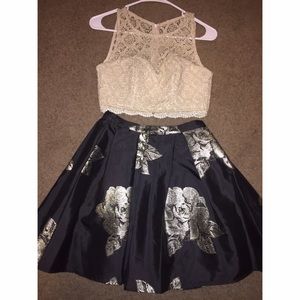 Two- piece homecoming dress