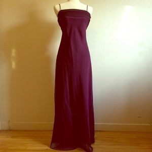 Gorgeous purple gown