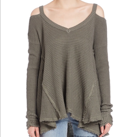 Green Free People Moonshine Thermal, M