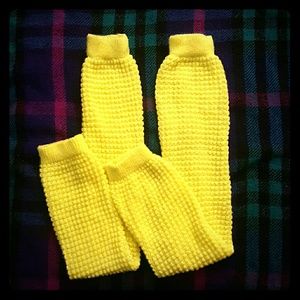 American Apparel Florescent Leg Warmers