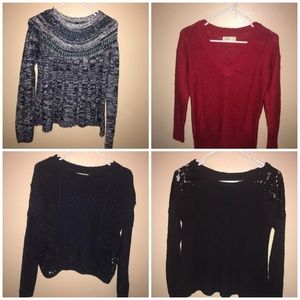Hollister Sweater Lot
