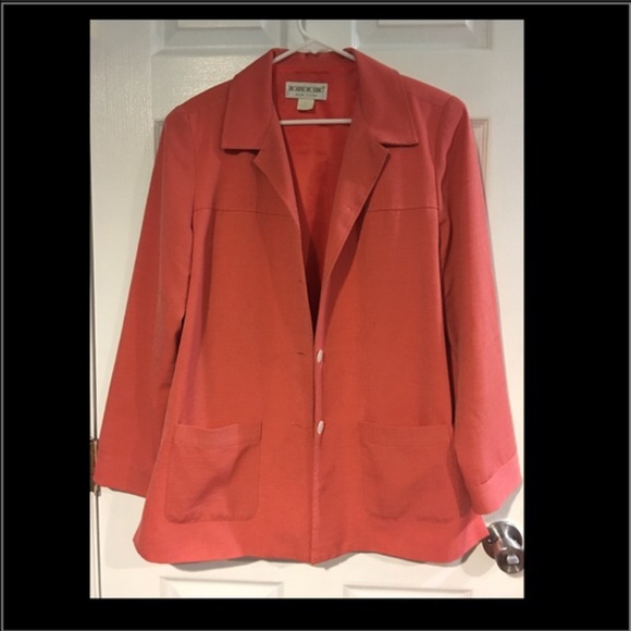 Coral blazer