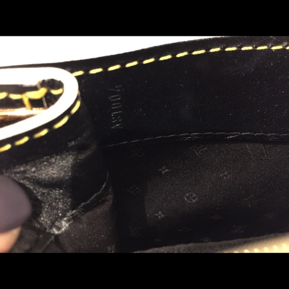 LOUIS VUITTON BLACK SUHALI BAG - Picture 4 of 4
