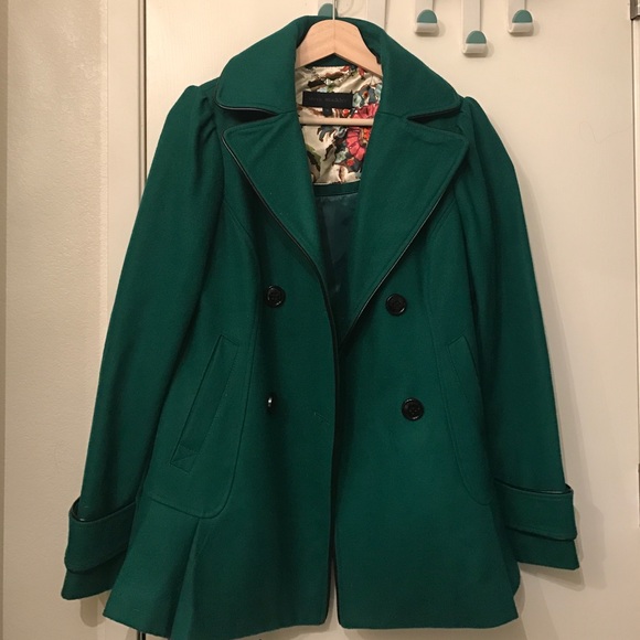 Steve Madden green pea coat