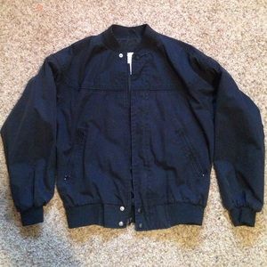 Black canvas jacket
