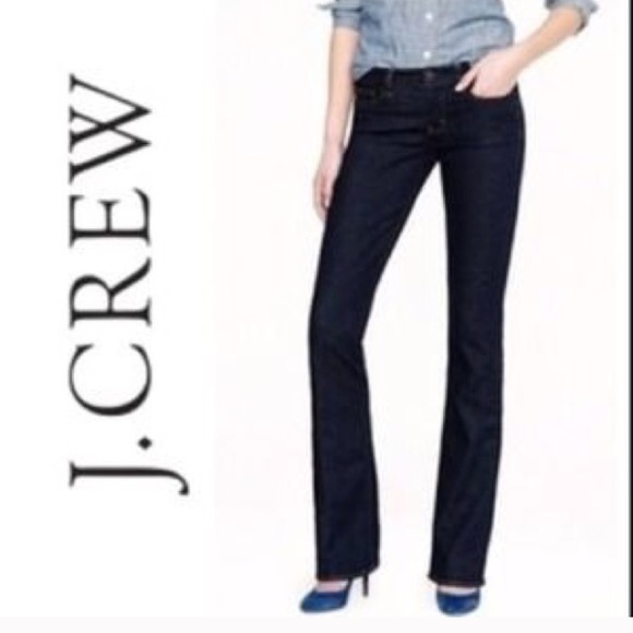 J crew dark wash jeans