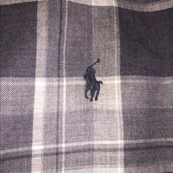 Men's Ralph Lauren Polo Plaid Dress Shirt